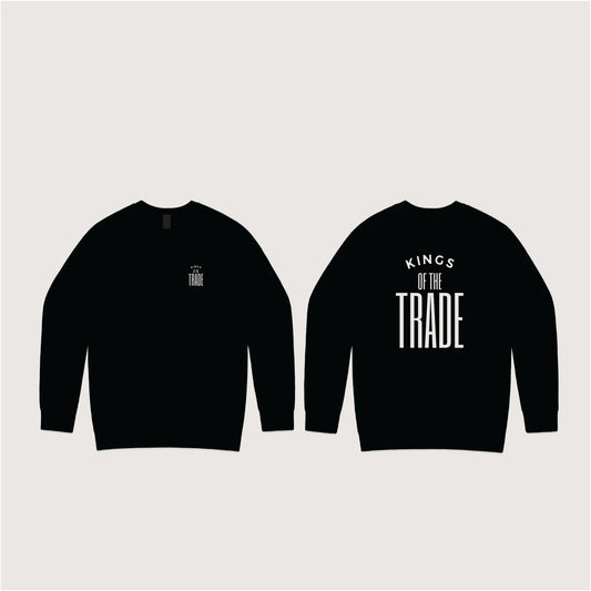 BRANDED CREW SWEATER kingsofthetrade