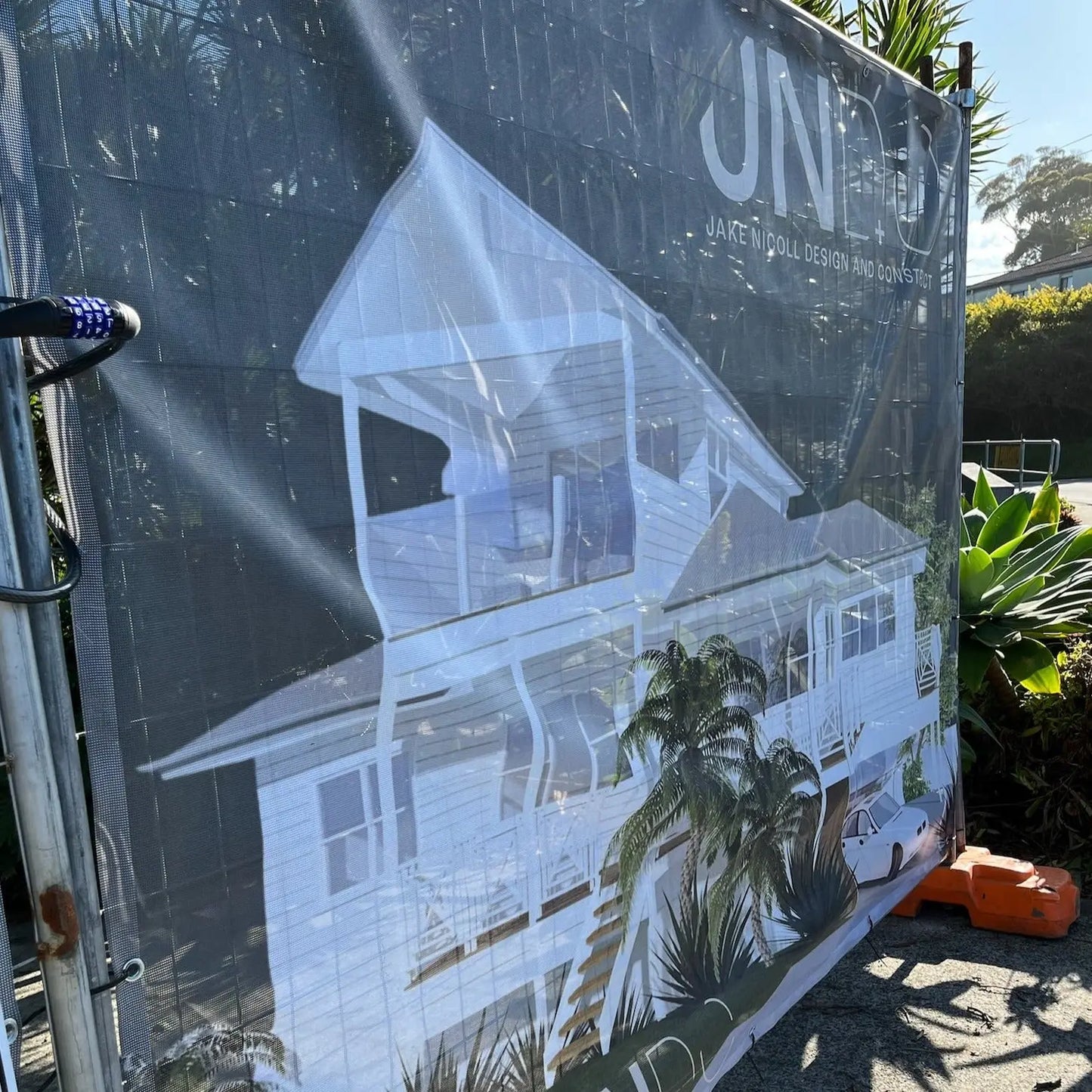 CONSTRUCTION SITE MESH BANNERS - PANELS kingsofthetrade