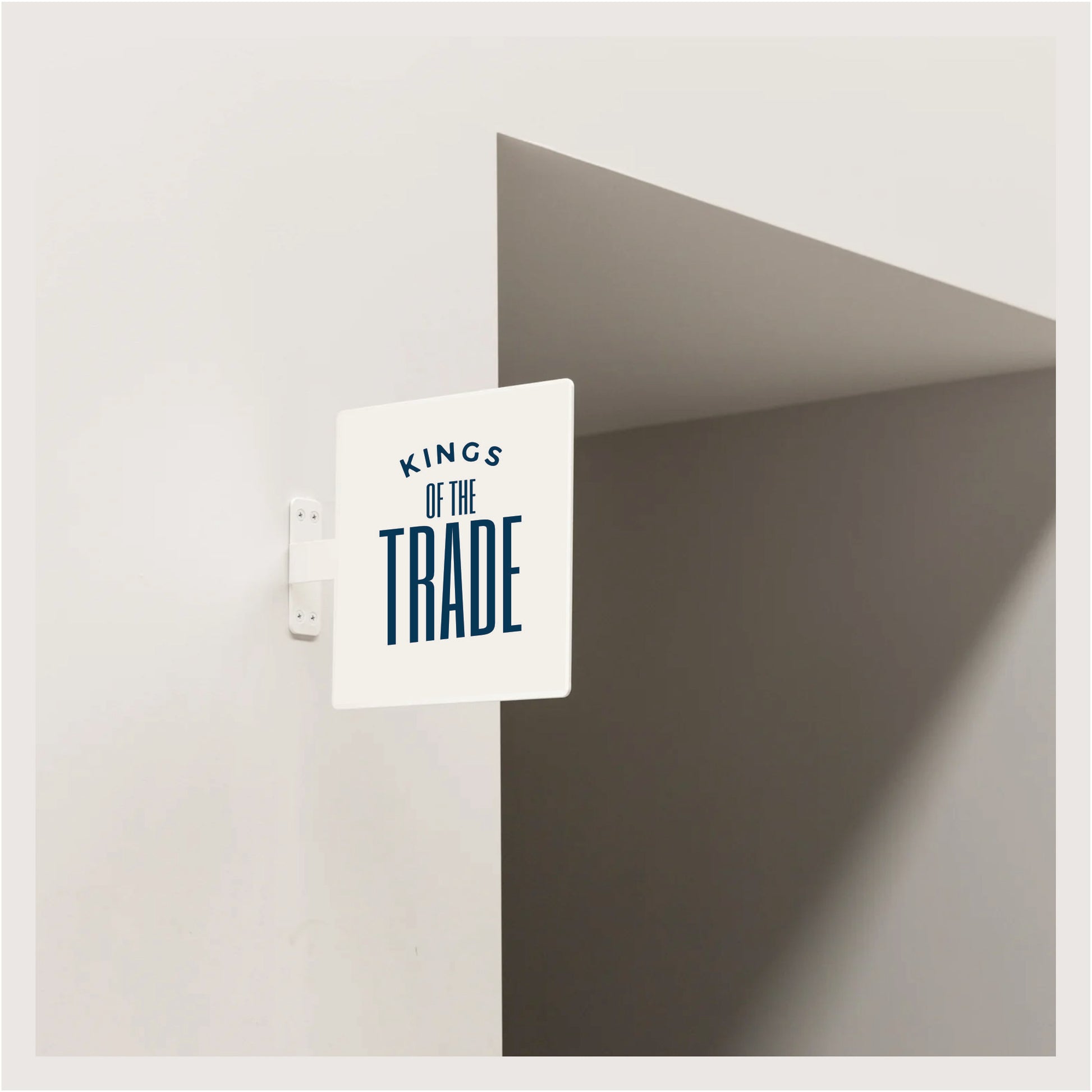 FOLD SQUARE SIGN kingsofthetrade