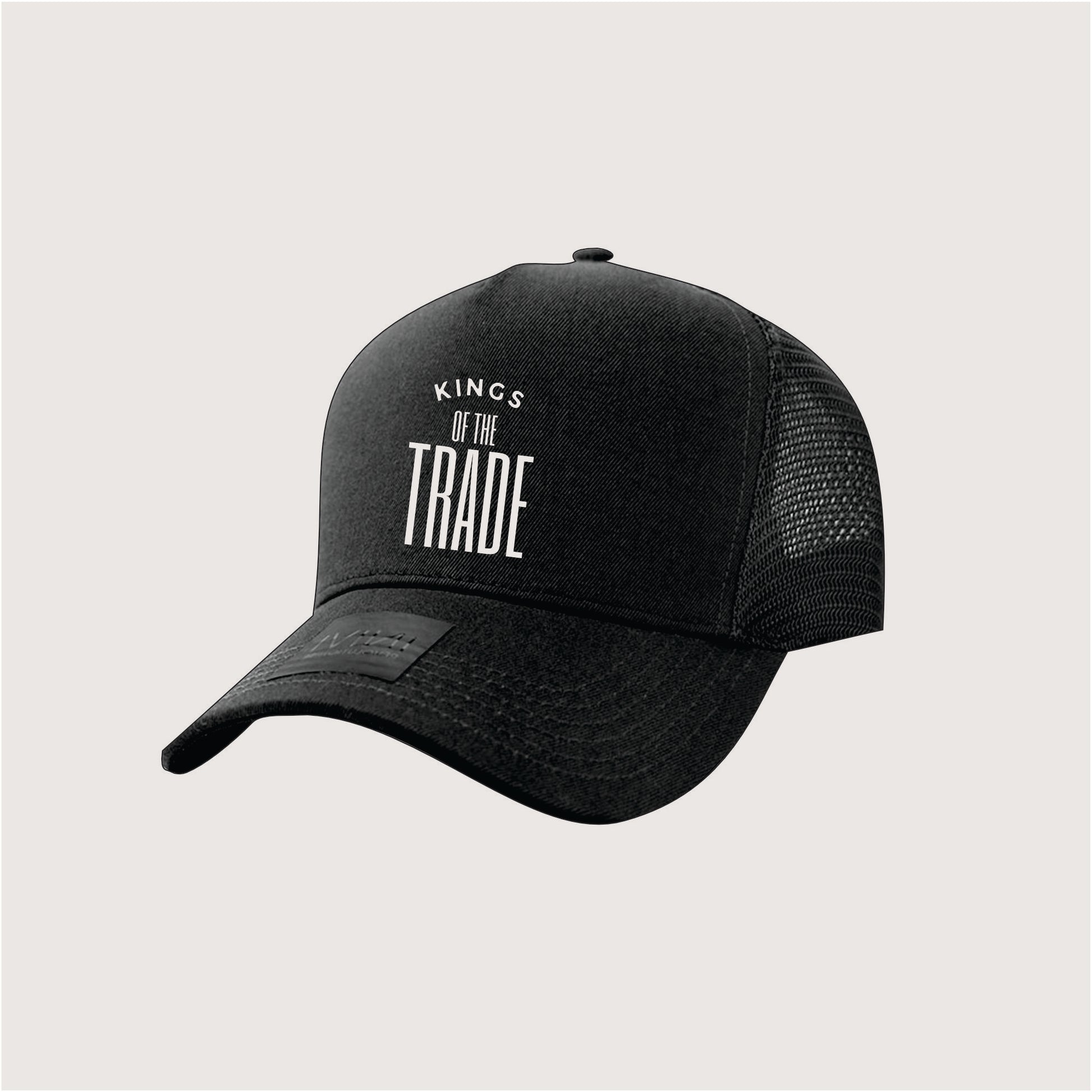 BRANDED PEAK TRUCKER CAP kingsofthetrade